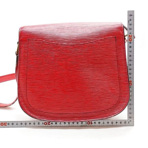 Louis Vuitton LV Shoulder Bag M52217 Saint Cloud Red Epi 451424 - Picture 9 of 9